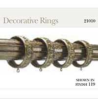 Kirsch Decorative Rings - Renaissance