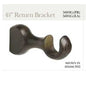 Kirsch 4 1/2" Return Brackets - Classic