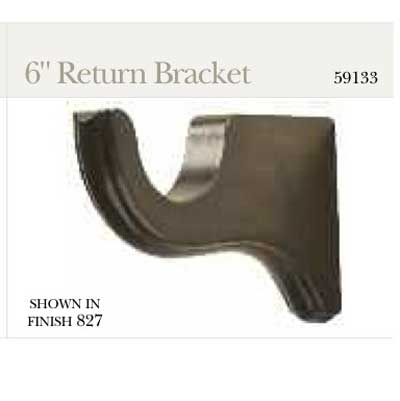 Kirsch 6" Return Brackets - Classic