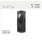 Kirsch End Cap - Urban Comfort