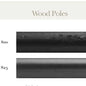 Kirsch 2" Smooth Poles - Urban Comfort