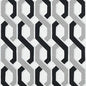 Duralee 42450 285 Black/Grey