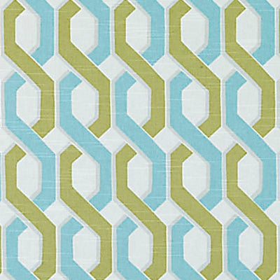 Duralee 42450 601 Aqua/Green
