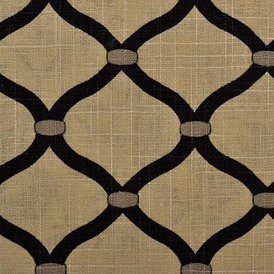 Duralee 42277 Black/Linen