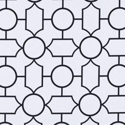 Duralee 42471 -295 Black/White