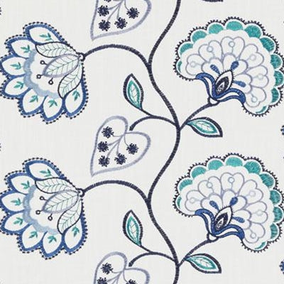 Duralee 32854 -193 Indigo