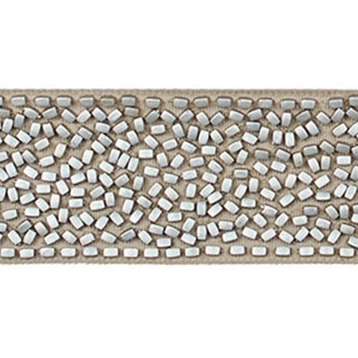 Fabricut /Stroheim Scatterfield Silver Tape