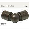Swivel Sockets - Coffee