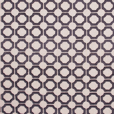 Carole Fabrics Circle Within - Charcoal
